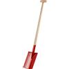 LUX-TOOLS vanga da giardino con impugnatura a T e manico 85 cm