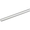 Arcansas Profilo tondo pieno 1 m x Ø 4 mm in pvc argento