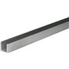 Arcansas Canalina U 1 m 6x6 mm alluminio naturale