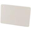 Altro Coperchio per scatola di derivazione da incasso 153 mm x 98 mm bianco