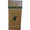 - Scatola di cartone porta abiti con asta 50x50x120 cm