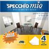 - Specchio Adesivo a piastrella 30x30 cm