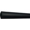 Arcansas Profilo tubo tondo 1 m x Ø 10 mm in pvc nero opaco
