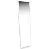 - Specchiera box da parete con cornice finitura bianca 30x120 cm