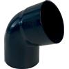 - Curva pluviale in PVC Marley First Plast antracite 67° Ø 80 mm