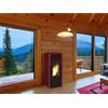 Invicta Stufa a pellet ventilata Invicta Nola Plus 9,5 kW rosso