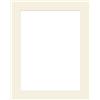 - Passepartout pretagliato avorio 40x50 cm foro 30x40 cm