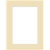 - Passepartout pretagliato beige 30x40 cm foro 20x30 cm