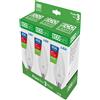 - Lampadina LED candela Ecolight 4000K 806 Lm 3 pz.