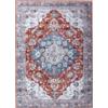- Tappeto Kashi washable d 120x170 cm rosso-blu