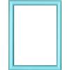 - Cornice da muro Klee Azzurro 40x50 cm