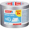- Nastro multiuso Tesa argento 2x 50 m x 48 mm strappo a mano