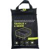 - Copertura tavolo 4 sedie Oxford PU 210D 165x140x90 cm nero