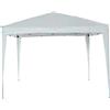 - Gazebo in acciaio Garden Friend Pop-up 270x300x300 cm bianco