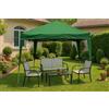 - Gazebo in acciaio Garden Friend Pop-up 270x300x300 cm verde