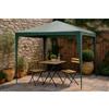 - Gazebo in acciaio Garden Friend Facile 300x200x250 cm verde