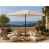 - Ombrellone da giardino palo centrale Garden Friend Quadro 3x3 m ecrù