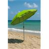 - Ombrellone da spiaggia palo centrale con trivella Ø200 cm colori assortiti