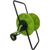 - Carrello avvolgitubo in PP e acciaio con ruote 60 M verde e nero