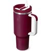 - Bottiglia termica Handle acciaio inox 900 ml con maniglia Bordeaux