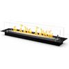 - Bruciatore per camino bioetanolo incasso Divina Fire vetri 0,7 lt 65 cm inox