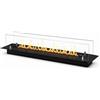 - Bruciatore per camino bioetanolo Divina Fire Topline DF900VBlack 4 kW L90 cm