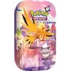 Pokémon: miniscatola da collezione Zapdos dell'espansione 30° Anniversario del GCC Pokémon (1 foglio di adesivi, 1 carta con l'illustrazione della miniscatola e 2 buste di espansione), Ed. Italiano