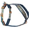 Non-Stop dogwear Pettorina Line 5.0 Rachel Pohl Edition, colore foglia di tè e rovere, taglia 4
