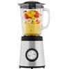Bomann UM 6084 CB Blender 700 W | Mixer | Senza BPA | Vetro massiccio | Lama in acciaio inox 4 scomparti | Macchina per frullato 1,5 l | Funzione Ice Crush | 3 livelli | Funzione Turbo | Coperchio
