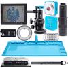 Microscopio digitale professionale 10A con telecamera e display 10A-616 + teleca