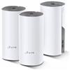 TP-Link Deco E4 [3-pack] Dual-band [2.4 GHz/5 GHz] Wi-Fi 5 [802.11ac] Bianco, Gr