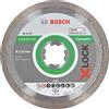 Bosch 1x Disco da taglio in ceramica Precision foro X-Lock | per Piastrelle di ceramica dura, Marmo, Ø 125 mm, Professional Accessorio Smerigliatrice angolare piccola