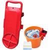 Generic Lavatrice portatile secchio for secchi 5 galloni,timer digitale | Agitatore for bucato secchio 5 galloni display LED, rotazione bidirezionale, for dormitori appartamenti viaggio(Red)