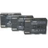 vhbw 3x batteria compatibile con Medion MD9021, MD9021n, MD9035, MD9035n, MD9069, MD9069n, MD9090 videocamera camcorder (600mAh, 7,2V, Li-Ion)
