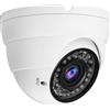 Anpvees Amtronics, videocamera di sicurezza a cupola, 2,1 MP, 4 in 1 (TVI, AHD, CVI, CVBS) HD 1080P, telecamera CCTV analogica da 2,8-12 mm, zoom giorno/notte, 30,5 m, IR per interni ed esterni, resistente