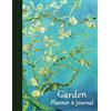 CreateSpace Independent Publishing Platf Garden Planner & Journal: Gardening Gifts / Calendar / Diary [ Paperback Notebook * 1 Year - Start any time * Large - 8.5 x 11 inch * Decorative Black & White Interior * van Gogh ]