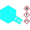Tamiya Vernice X23 Azzuro (Clear Blue)