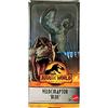 Jurassic World Mattel Velociraptor - Statuetta di dinosauro, 15,2 cm, colore: Blu