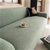 NJBTOMJ Copridivani in morbido velluto di cotone 1 2 3 4 5 posti Copridivano antiscivolo Copridivano all-inclusive Protezione per mobili per bambini e animali dom(Size:4 Seater(235-300cm),Color:Verde)