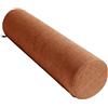 Yekuhe Cuscino Cilindrico Memory Foam Personalizzabile - Federa Rimovibile e Lavabile con Cerniera per Sostegno Cervicale(Arancia,110x20cm)