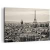 ARTTOR Stampe da Parete Moderne 100x70 cm Quadro su Tela Architettura Città - 3615 | Parigi Casa Quadro Decorativo Grande 1 pezzo Soggiorno Camera da Letto Arte da Parete Decorazione da Parete ARTTOR