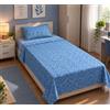 GX GARGIX Completo Letto Singolo Flanella - Varie Fantasie, Ideale per l'Inverno (SSOFS-18, SINGOLO)