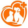 Decalart Adesivo Veterinario (PEZZI 1) vetrofania Dottori negozio cani gatti animali cure veterinarie pets care varie misure e colori L391 (035 Arancione, 25 x 25 cm)