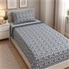 GX GARGIX Completo Letto Singolo Flanella - Varie Fantasie, Ideale per l'Inverno (SSOFS-4, SINGOLO)