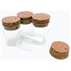 Jarvials 50pcs Bottiglia di vetro di barattoli piccoli con tappo in sughero, capacità di stoccaggio di 15 ml, mini barattoli diametro esterno da 30 mm (50, 15 ml)