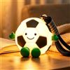 DAZZTIME Luce Notturna Calcio,Luce Notturna in Silicone Morbido | Lampada da Notte,Lampada in Silicone con Gancio,Dimmerabile Lucina Notte,per Soggiorni e Camere da Letto