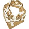 LUMBERJACK Sciarpa Donna Pura Seta, Foulard Fazzoletto da Collo, Fantasia Floreale, Quadrato 90x90 cm, Con Scatola Regalo