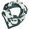 LUMBERJACK Sciarpa Donna Pura Seta, Foulard Fazzoletto da Collo, Fantasia Floreale, Quadrato 90x90 cm, Con Scatola Regalo