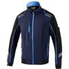 Sparco Giacca da Lavoro Leggera Light Shell Austin in Tessuto Tecnico Idrorepellente Antivento. Giubbino Multitasche Traspirante con Rinforzi e Dettagli Riflettenti.