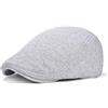 DORRISO Berretto Uomo Baschi Scozzesi Moda Piatto Cotone Basco Newsboy Flat Cappello Viaggio Comodo Vacanza